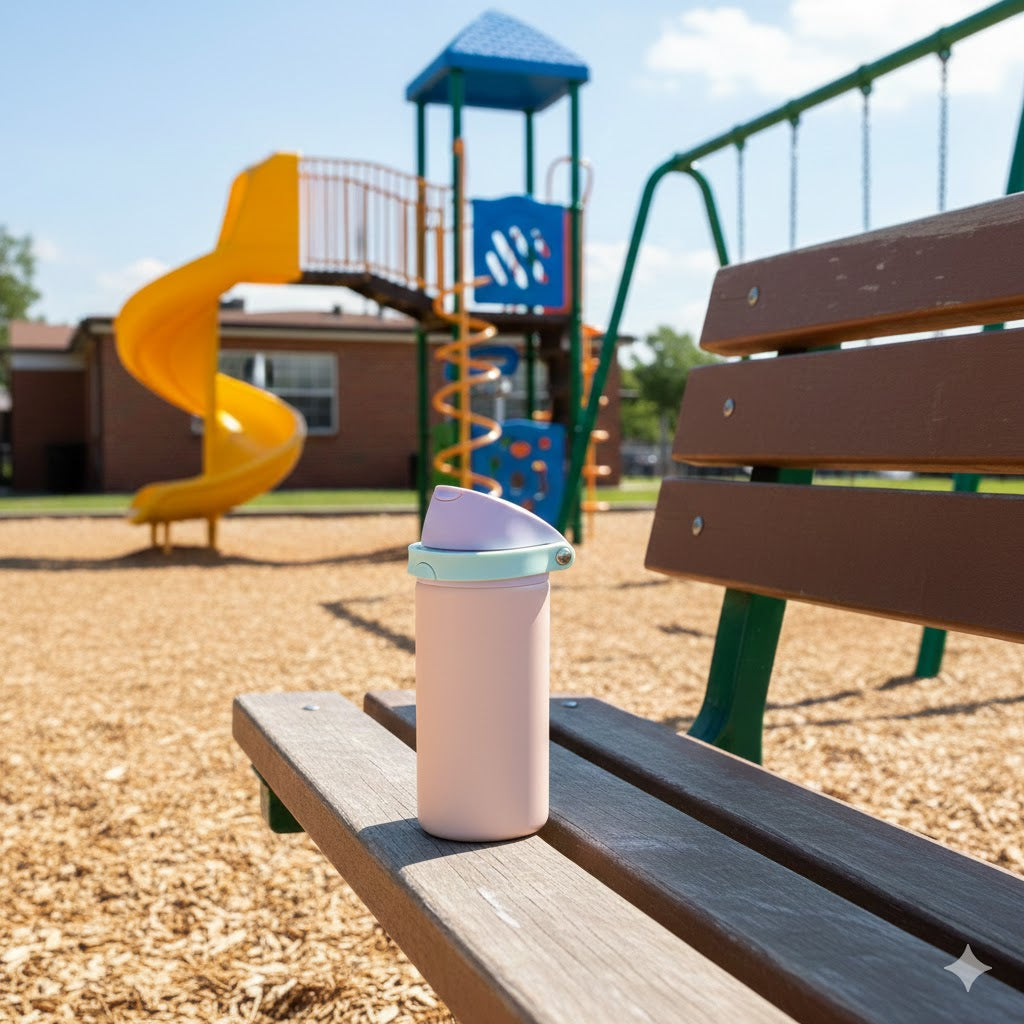 Twig and Twist 530ml Pink Dual Function Drink Bottle