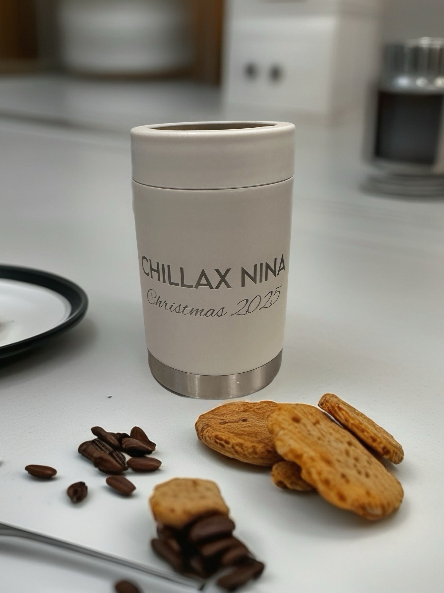 Double Wall Can Cooler - Stone