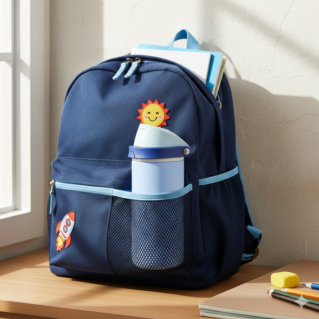 Twig and Twist 530ml Blue Dual Function Drink Bottle