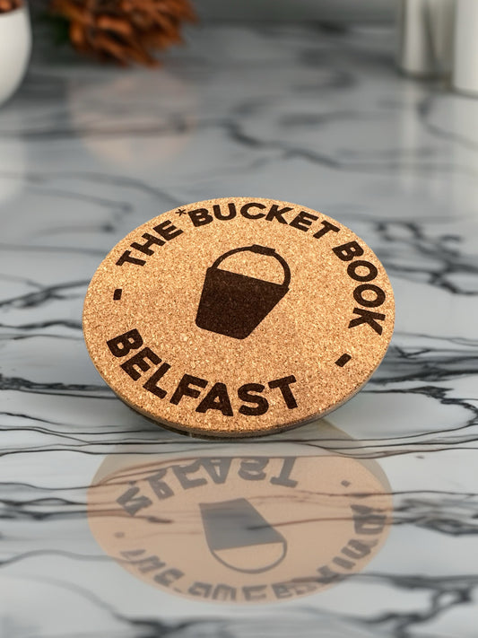 Personalised Cork Coasters set of 4