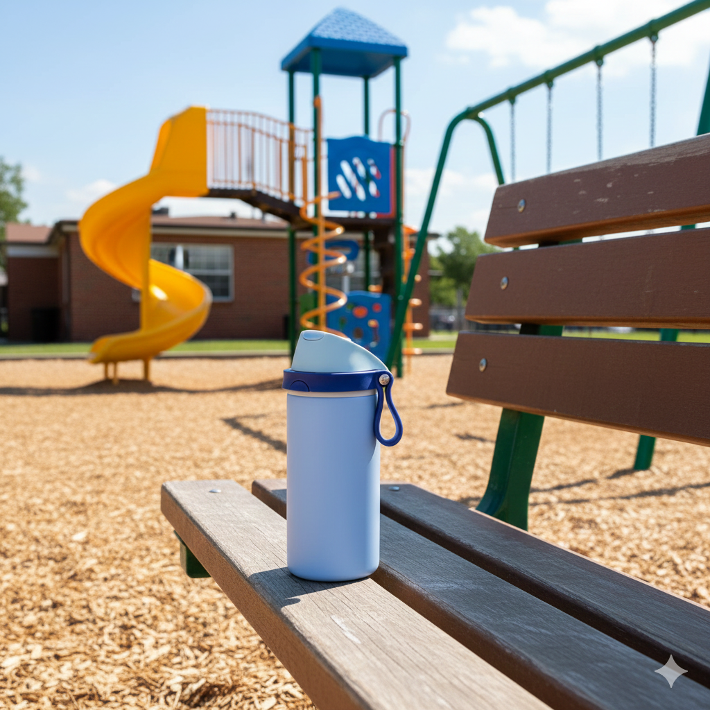 Twig and Twist 530ml Blue Dual Function Drink Bottle