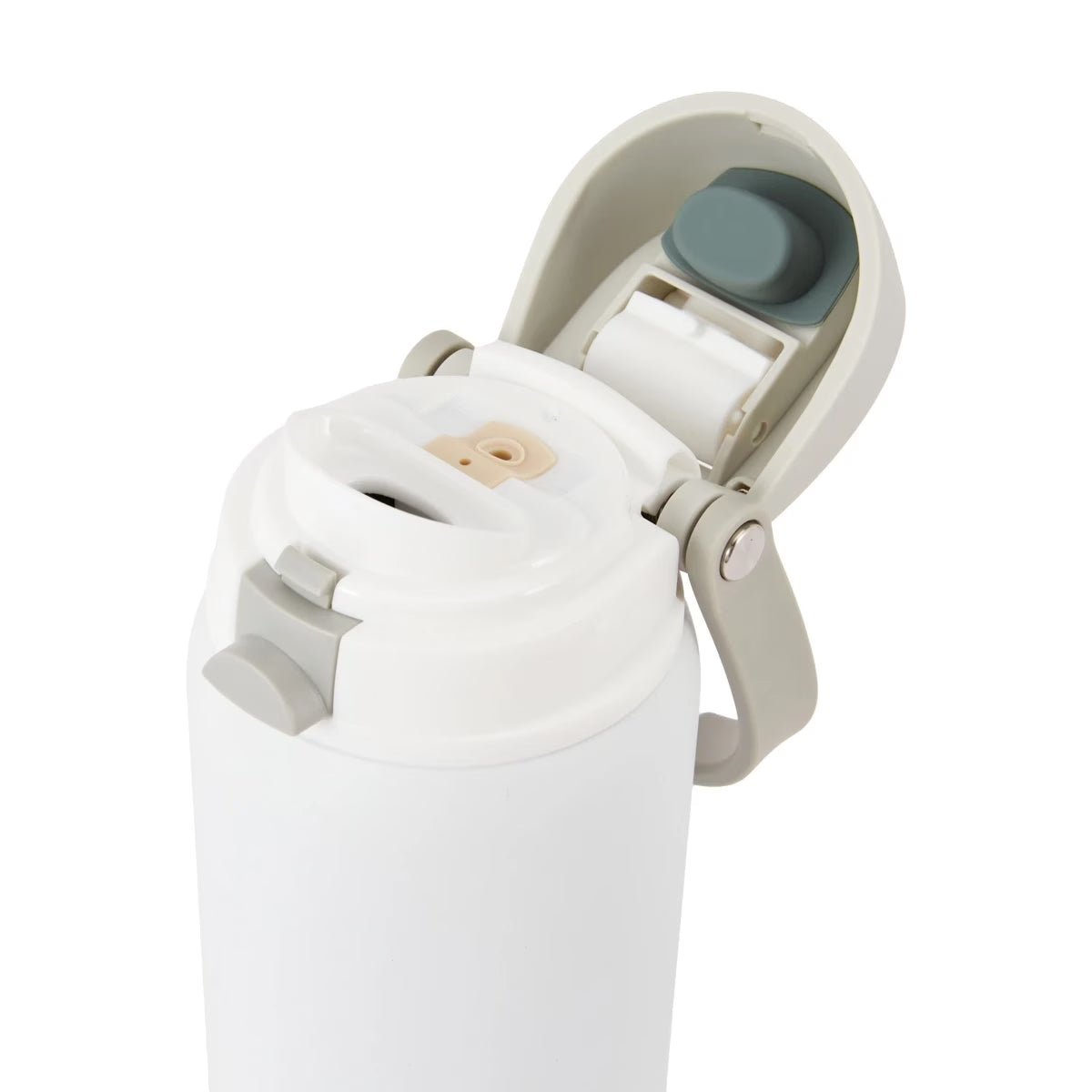 Twig and Twist Personalised 940ml Dual Function Drink Bottle - White