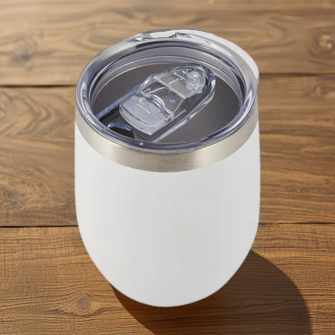 Twig and Twist Personalised 300ml Double Wall Tumbler - White