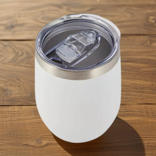 Twig and Twist Personalised 300ml Double Wall Tumbler - White